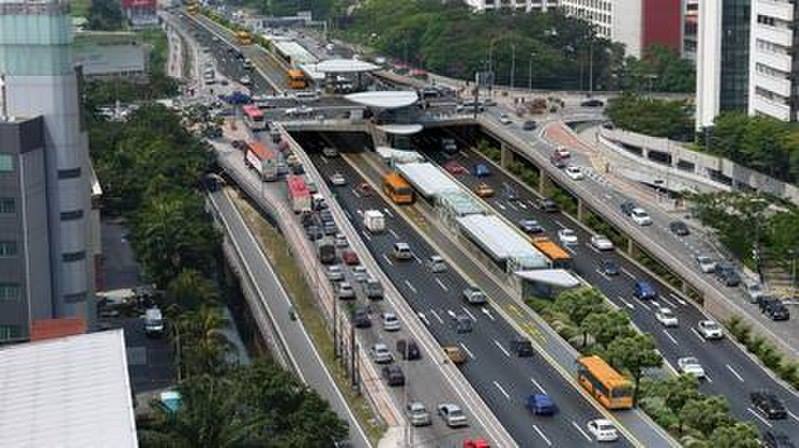 Keyingi yil ishga tushadigan BRT Federal yo'nalishi maketi (sariq rangdagi avtobuslar)
