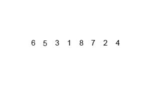 Mergesort vizualizatsiyasi